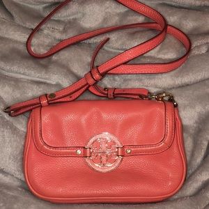 Coral Tory Burch Crossbody